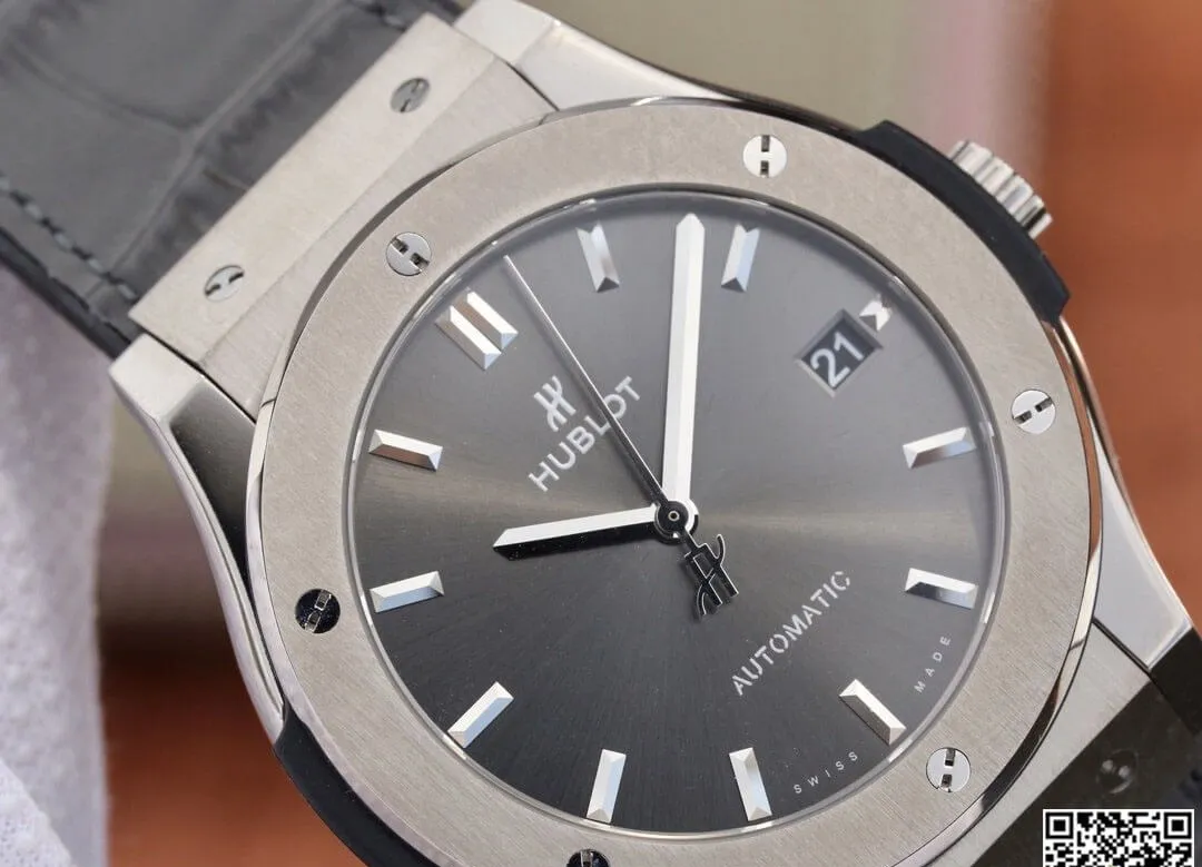 Hublot Classic Fusion 511.NX.7071.LR WWF Factory 1:1 Best Edition Replica Watch Gray Dial